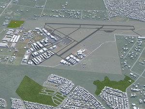Pretoria city south africa 60km Modelo 3D