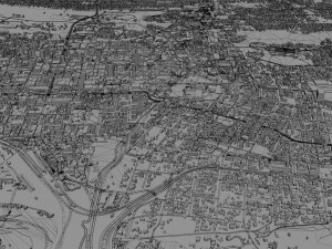 Pretoria city south africa 60km Modelo 3D