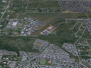 Pretoria stad Zuid-Afrika 60 km 3D Model