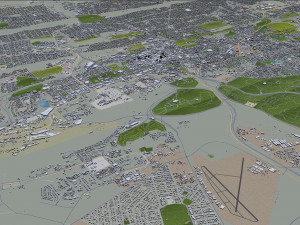 Pretoria city south africa 60km Modelo 3D