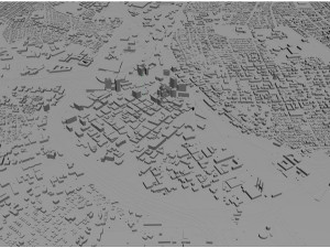 Providence and pawtucket rhode city island usa 30km 3D Model