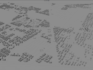 Qom city iran 60km 3D Model