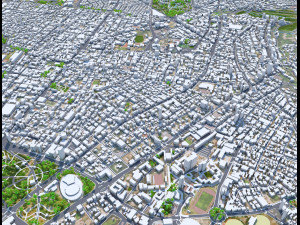 Quito city ecuador 70km Modèle 3D