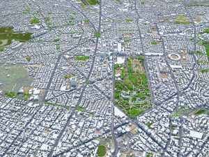 Quito city ecuador 70km Modèle 3D