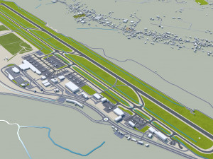 Quito city ecuador 70km Modèle 3D