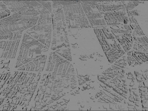 Quito city ecuador 70km Modèle 3D