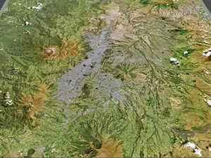 Quito city ecuador 70km Modèle 3D