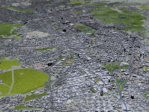 Quito city ecuador 70km Modèle 3D