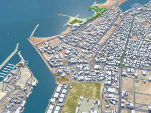 Ras al khaimah city uae 60km Modèle 3D