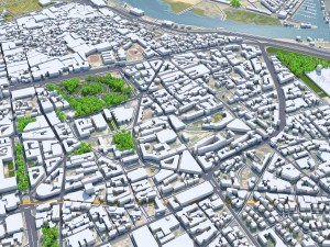 Rabat city morocco 30km Modèle 3D