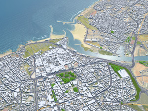Rabat city morocco 30km Modèle 3D