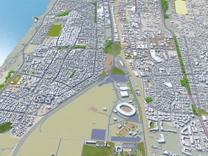 Rabat city morocco 30km Modèle 3D