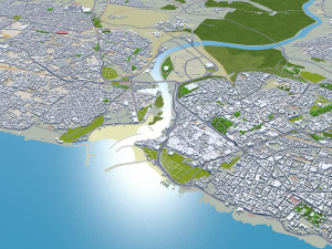 Rabat city morocco 30km Modèle 3D