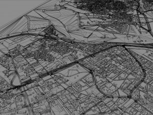 Rabat city morocco 30km 3D Model