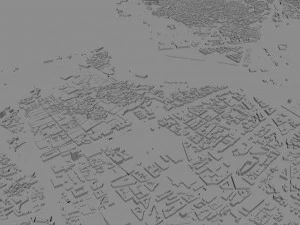 Rabat city morocco 30km 3D Model