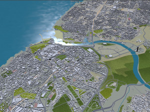 Rabat city morocco 30km Modèle 3D