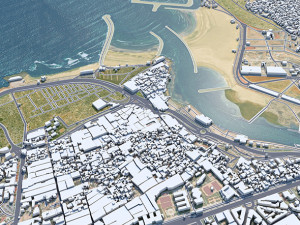Rabat city morocco 30km Modèle 3D