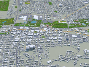 Rapid city south dakota 50km Modelo 3D