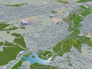 Rapid city south dakota 50km Modelo 3D