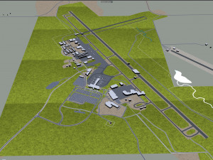 Rapid city south dakota 50km Modelo 3D