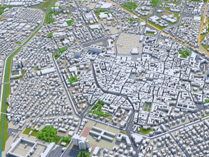 Reggio emilia city italy 30km 3Dモデル