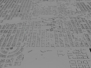 Regina city canada 30km Modelo 3D