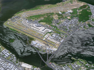 Rio de janeiro city brazil 80km 3D 모델