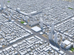 Riyadh city saudi arabia 120km 3D Model
