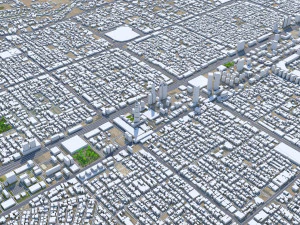 Riyadh city saudi arabia 120km 3D Model