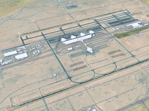 Riyadh city saudi arabia 120km 3D Model