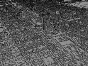 Riyadh city saudi arabia 120km 3D Model