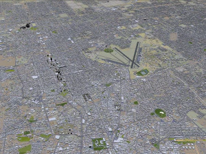 Riyadh city saudi arabia 120km 3D Model