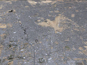 Riyadh city saudi arabia 120km 3D Model