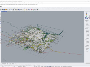 Rochester city new york united states 40km Modelo 3D