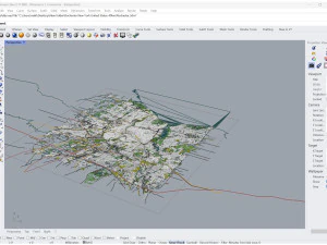 Rochester city new york united states 40km 3D Model