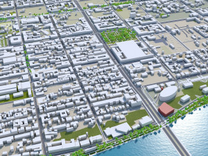 Rostov-on-don city russia 60km Modelo 3D