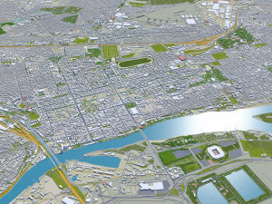 Rostov-on-don city russia 60km Modelo 3D