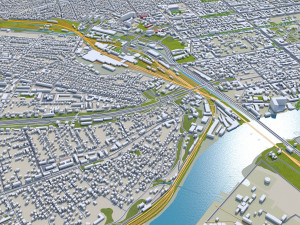 Rostov-on-don city russia 60km Modelo 3D