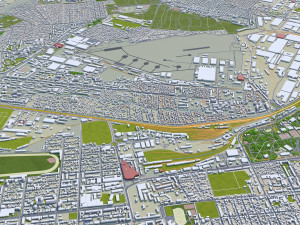 Rostov-on-don city russia 60km Modelo 3D