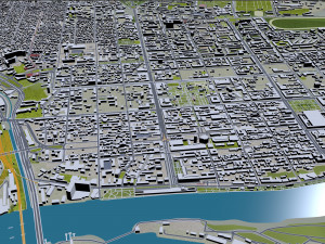 Rostov-on-don city russia 60km Modelo 3D