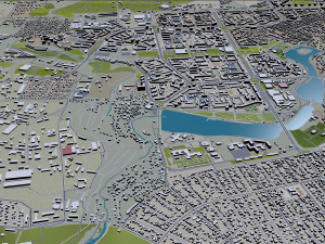 Rostov-on-don city russia 60km Modelo 3D