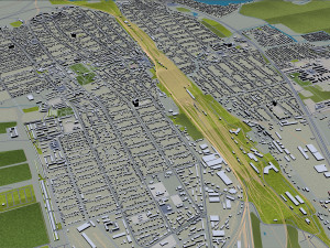 Rostov-on-don city russia 60km Modelo 3D