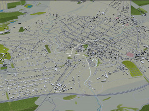 Rostov-on-don city russia 60km Modelo 3D