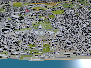 Rostov-on-don city russia 60km Modelo 3D