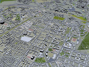 Ryazan city russia 50km Modelo 3D