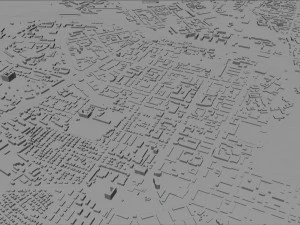 Ryazan city russia 50km 3D Model