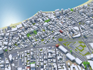 San juan city puerto rico 30km Modèle 3D