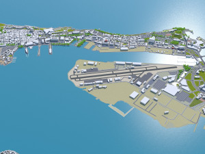 San juan city puerto rico 30km Modèle 3D