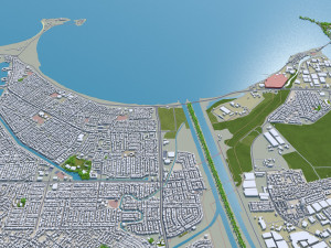 San juan city puerto rico 30km Modèle 3D