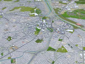 San juan city puerto rico 30km Modèle 3D
